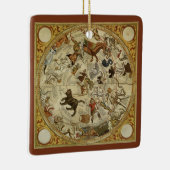 星座北天空ヴィンテージ天文学 セラミックオーナメント (右)