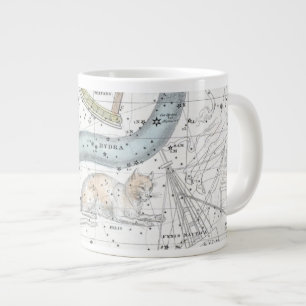 星座地図プレートXXVI ジャンボコーヒーマグカップ