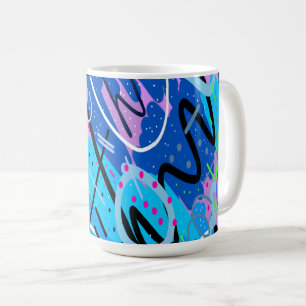 星座抽象芸術アート コーヒーマグカップ