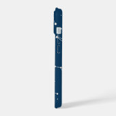 星座柄 iPhone 15ケース (左側面)