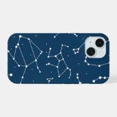 星座柄 iPhone 15ケース (裏面横)