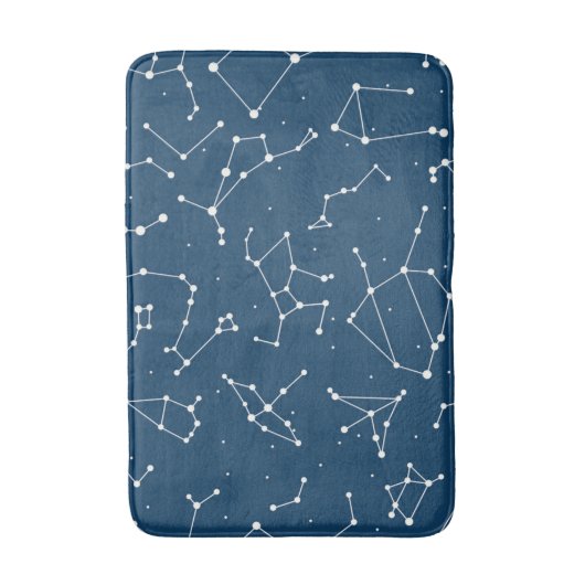 星座模様 バスマット (正面縦)