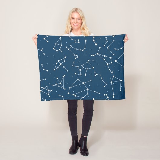 星座模様 フリースブランケット (インサイチュ)