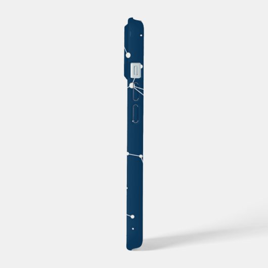 星座模様 iPhone 15ケース (左側面)