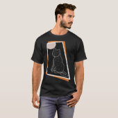 星座猫 星図 猫ママ 猫 ネコ Tシャツ (正面フル)