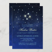 星座誕生会 招待状 (正面/裏面)