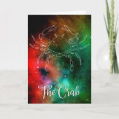 星座:かに座 'The Crab'(蟹) カード (正面)