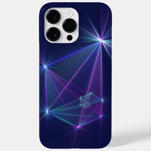 星座、アブストラクト・ファンタジー・フラクタルアート Case-Mate iPhoneケース (裏面)