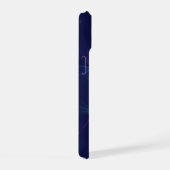 星座、アブストラクト ファンタジー フラクタル アート 名前 iPhone 15ケース (右側面)