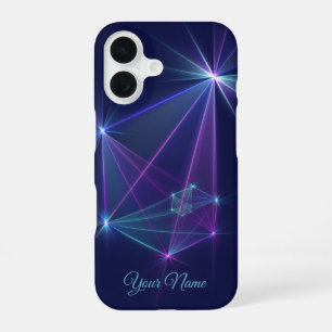 星座、アブストラクト ファンタジー フラクタル アート 名前 iPhone 16ケース
