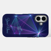 星座、アブストラクト フラクタルアート名 Case-Mate iPhoneケース (裏面 (横))