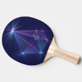 星座、アブストラクト フラクタルアート 卓球ラケット (横)