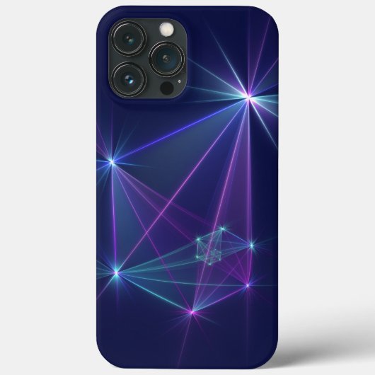 星座、アブストラクト フラクタルアート Case-Mate iPhoneケース (裏面)