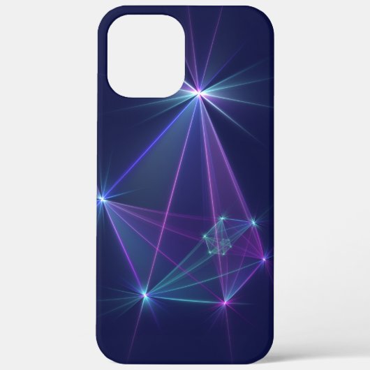 星座、アブストラクト フラクタルアート Case-Mate iPhoneケース (裏面)