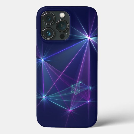 星座、アブストラクト フラクタルアート Case-Mate iPhoneケース (裏面)