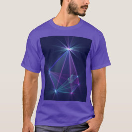 星座、アブストラクト フラクタルアート Tシャツ