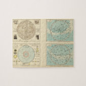 星座、システ太陽のム、月 ジグソーパズル (横)