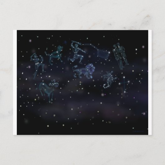 星座 ポストカード (正面)