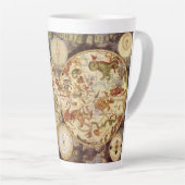 星座、ヴィンテージ天文学、フレデリック・ド・ウィット カフェラテマグ (右アングル)