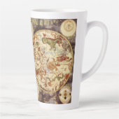 星座、ヴィンテージ天文学、フレデリック・ド・ウィット カフェラテマグ (右)