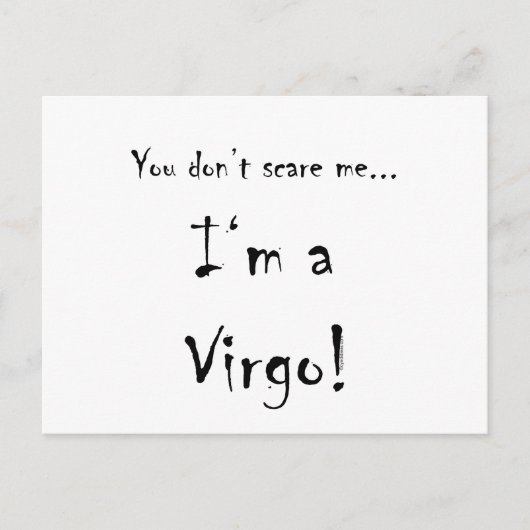 《星座》乙女座だ！ ポストカード (正面)