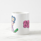 《星座》乙女座のマグ コーヒーマグカップ (中央)