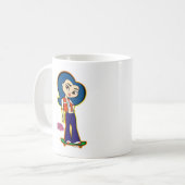 《星座》乙女座のマグ コーヒーマグカップ (正面左)