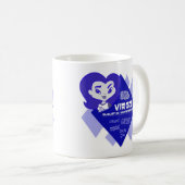 《星座》乙女座のマグ コーヒーマグカップ (正面右)