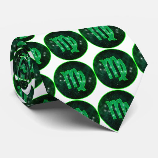《星座》乙女座の星のタイ ネクタイ (ロール)