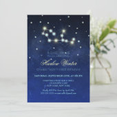 《星座》乙女座の星座の誕生会 招待状 (スタンド正面)