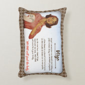 《星座》乙女座の枕 アクセントクッション (正面(垂直))