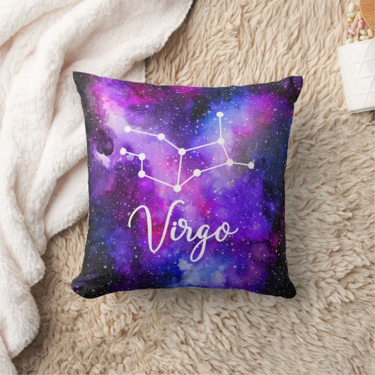 《星座》乙女座の枕 クッション (ブランケット)