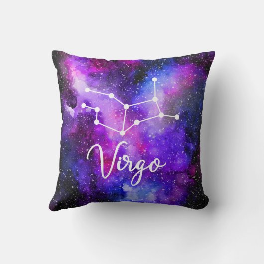 《星座》乙女座の枕 クッション (裏面)