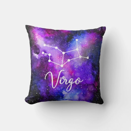 《星座》乙女座の枕 クッション (正面)