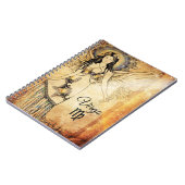 《星座》乙女座の(占星術の)十二宮図 ノートブック (左側)