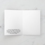 《星座》乙女座のKhamsaのメッセージカード カード (内部)