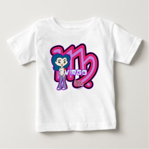 《星座》乙女座のTシャツ ベビーTシャツ