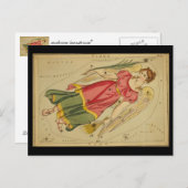 《星座》乙女座はがき ポストカード (正面/裏面)