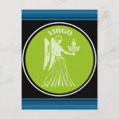 《星座》乙女座はがき ポストカード (正面)