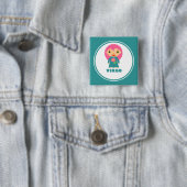 《星座》乙女座は私の〔占星術の〕十二宮図 缶バッジ (インサイチュ)