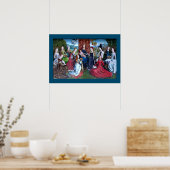 《星座》乙女座インター・バージン(M 縁ど 070)  ポスター (キッチン)