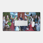 《星座》乙女座インター・バージン(M 070) デスクマット (キーボード&マウス)