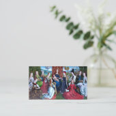 《星座》乙女座インター・バージン(M 070) 名刺 (スタンド正面)