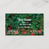 《星座》乙女座インター・バージン(M 070) 名刺 (裏面)