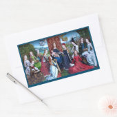 《星座》乙女座インター・バージン(M 070) 長方形シール (封筒)