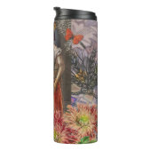 《星座》乙女座ウーマンポートレートアンティークカラフルリッチ タンブラー (回転右)