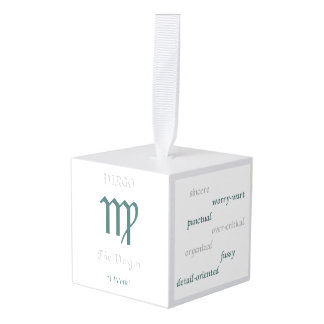 《星座》乙女座オーナメント キューブオーナメント