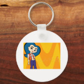 《星座》乙女座キーチェーン キーホルダー (正面)