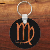 《星座》乙女座キーチェーン キーホルダー (正面)