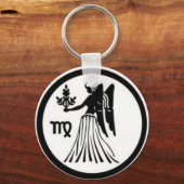 《星座》乙女座キーチェーン キーホルダー (正面)